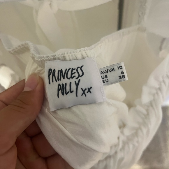 Princess Polly White Romper - Picture 4 of 4